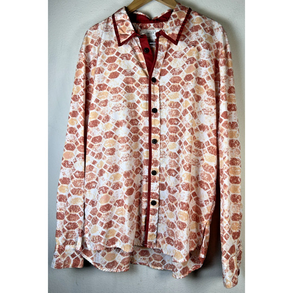 Disney Other - Disneyland Resort Cast Member Button Up Shirt Large Disney Employee Uniform